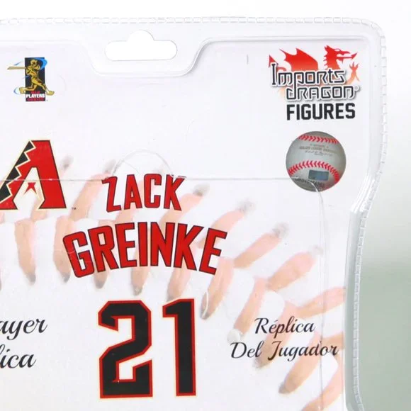 Zack Greinke 6" Baseball Figurine by Import Dragons Sealed - Cy young Winner - Picture 4 of 5